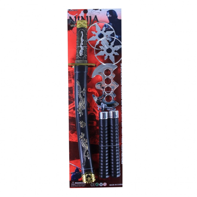 Ninja set igračaka s katanom
