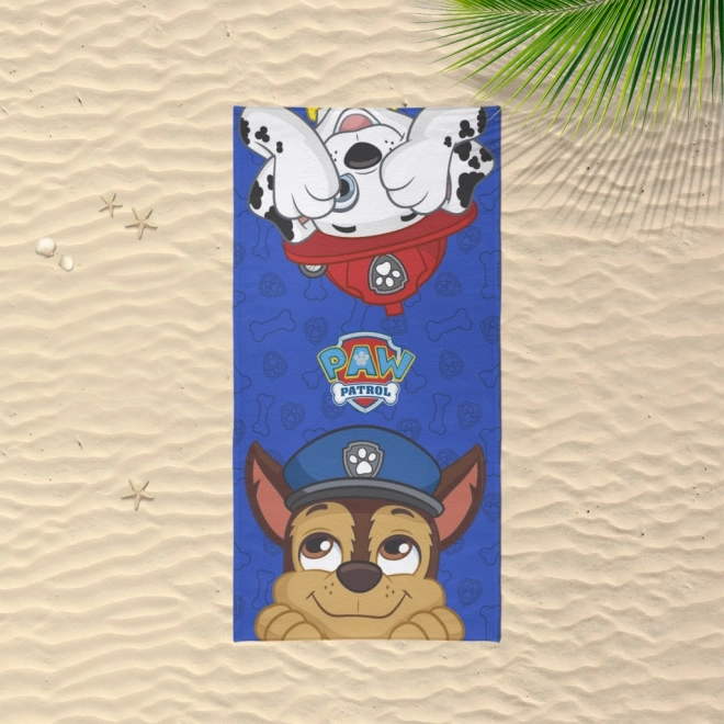 Plažna ručnik Tlapkova patrola