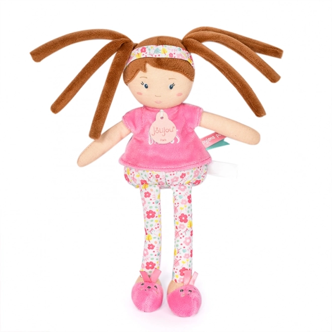 Doudou Jolijou Lutkica LES PIPELLETTES 25 cm 1 kom roza