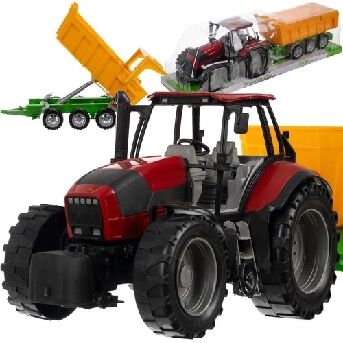 Poljoprivredni traktor s prikolicom 24711
