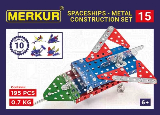 Merkur 015 Raketoplan - 195 dijelova