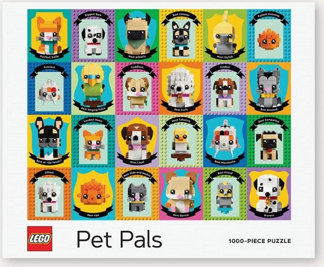 Puzzle LEGO Životinjski Prijatelji 1000 Dijelova