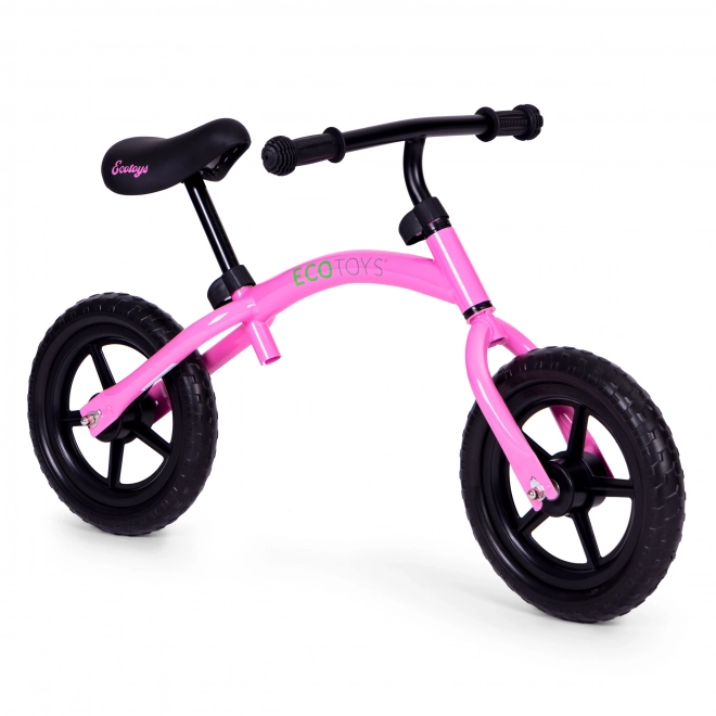 Dječje bicikl bez pedala ružičasto ECOTOYS