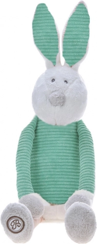 Plišani zečić Enzo, bež-menta, 20 cm