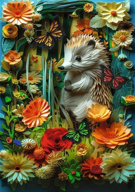 Trefl puzzle Paper Art ježek 1000 dijelova
