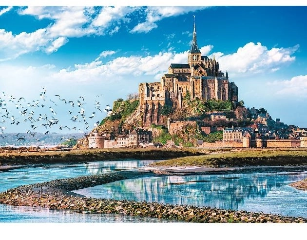 Puzzle 1000 dijelova Mont Saint-Michel Francuska