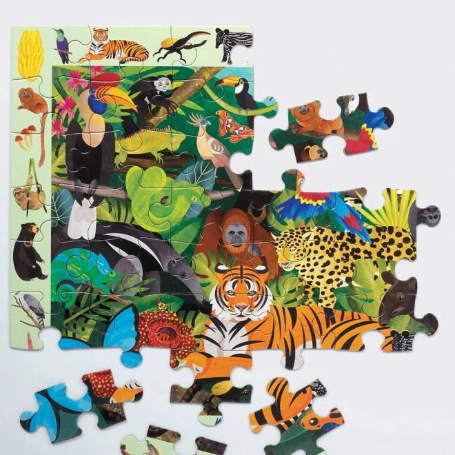 Puzzle Mudpuppy Potraga u prašumi