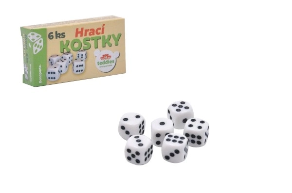 Set od 6 kockica za igranje