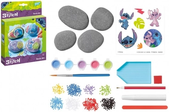 kreativni set za oslikavanje i ukrašavanje kamenčića Stitch