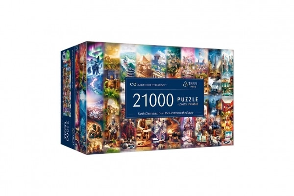 Puzzle Zemlja: Kronika svijeta od početka do budućnosti