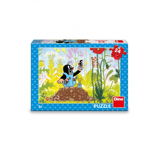Krtek u hlačama puzzle 24 dijelova