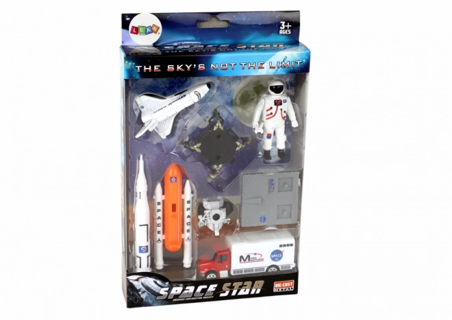 Set svemirskih figura Svemirski brod 8 komada