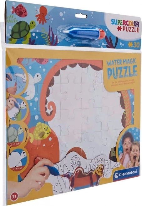 Puzzle s oslikavanjem vodom Dubine mora 30 dijelova