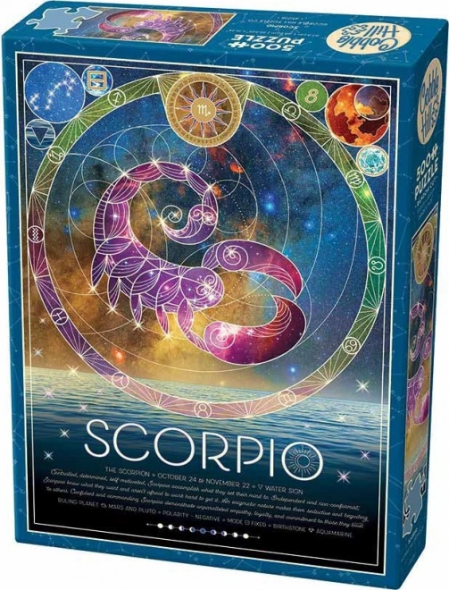 COBBLE HILL Puzzle Horoskopski znak: Škorpion 500 dijelova