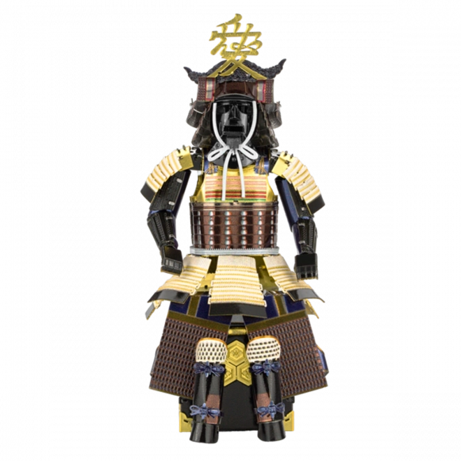 Detaljan japanski samurajski oklop