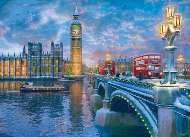 Puzzle Badnja večer u Londonu 1000 dijelova