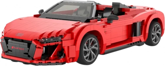 Konstrukcijska građevna igračka Auto RC 1:14 Audi R8 Spyder 1440 dijelova