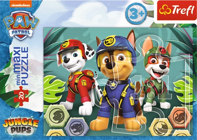 Puzzle Tlapková patrola miniMAXI 20 dijelova