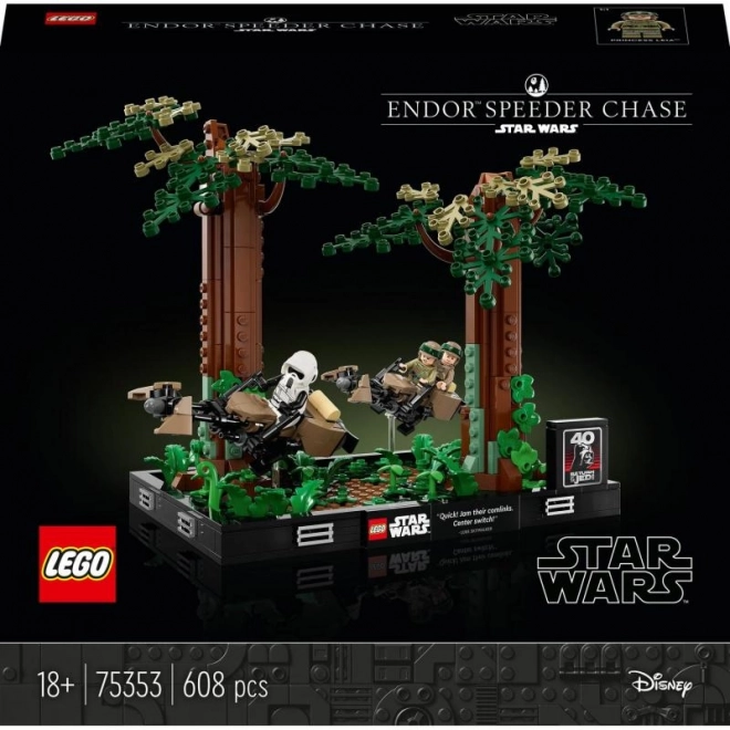LEGO® Star Wars™ 75353 Jurnjava speederima na Endoru™ – diorama