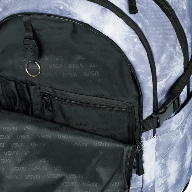BAAGL Školski ruksak Skate NASA Grey