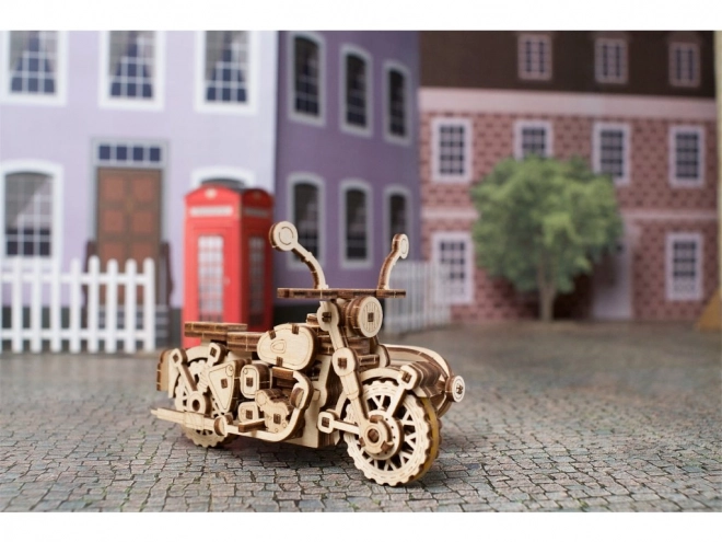 Drvene mehaničke puzzle vojni kamion