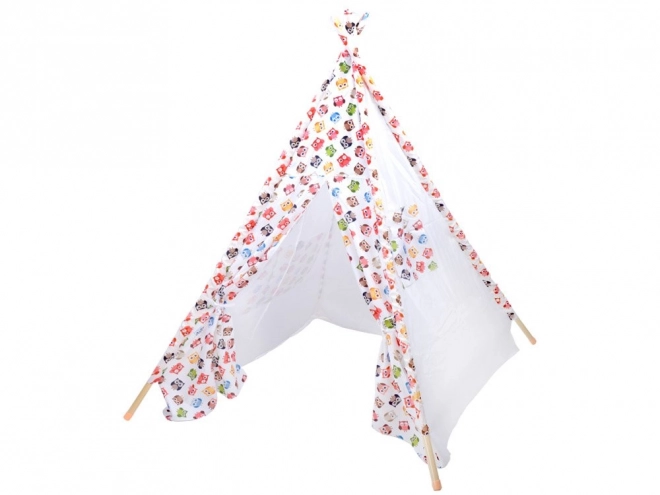 Dječji teepee šator Vesela sove