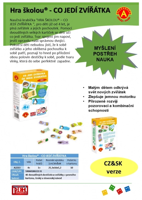 Igra putem Škole4 - ŠTO JEDU ŽIVOTINJE
