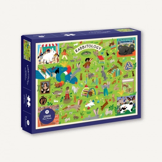 Puzzle Kralikologija 1000 dijelova od Chronicle Books