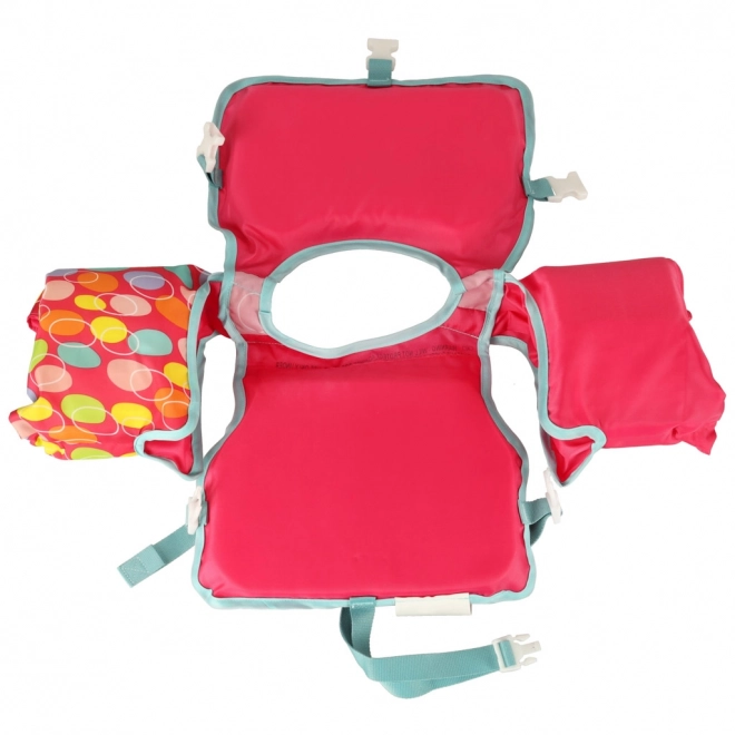Ružičasti dječji prsluk za plivanje s rukavima Bestway 3-6 godina, 19-30 kg