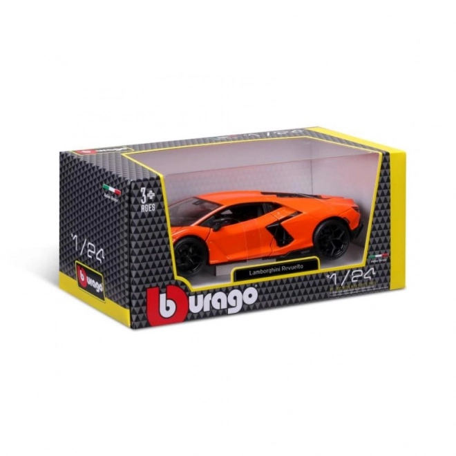 Bburago 1:24 Plus - Lamborghini Revuelto - Narančasta