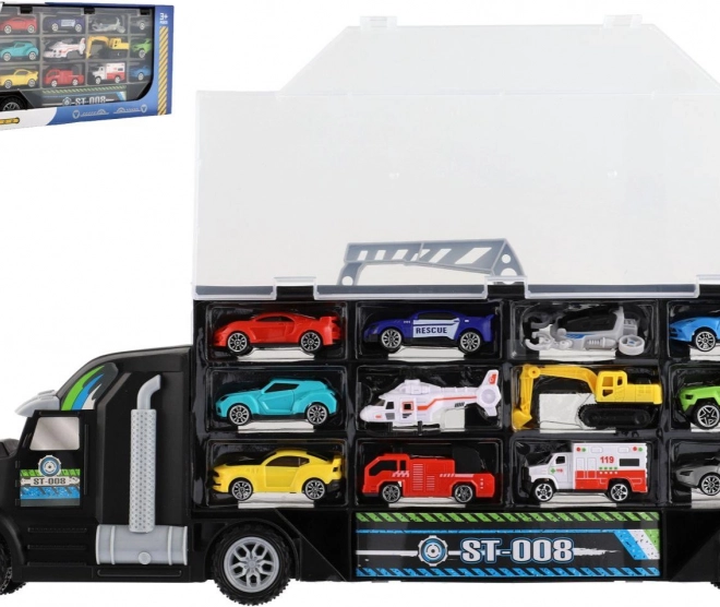 Auto kamion transporter s prijevoznim sredstvima 50 cm
