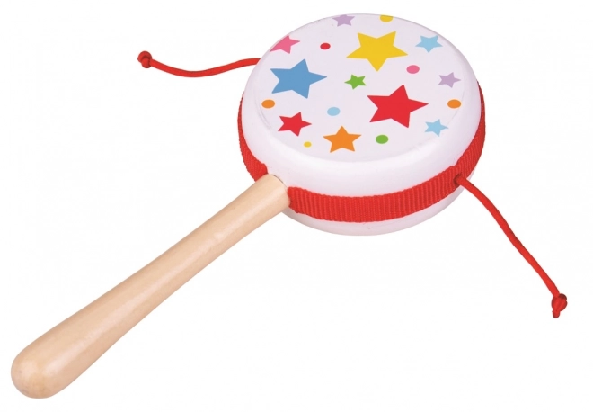 Bigjigs Toys Drveni rotacijski bubanj zvjezdice 1 kom