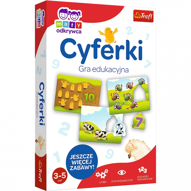 Edukativna igra Brojevi iz serije Mali Istraživač Trefl