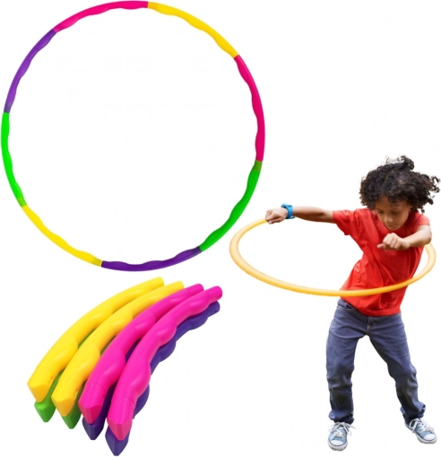 Hula Hop masažni 50 cm, 7 dijelova