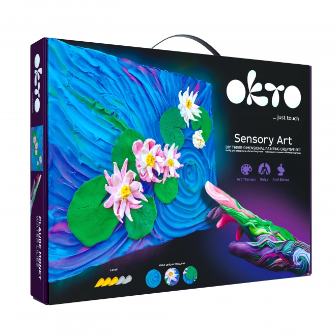OKTO SENZOTI ART slikarski set „Lopoči“ 30x40 cm