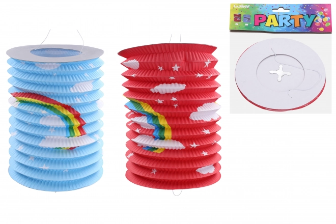 Lampion valjak 15 cm Duha