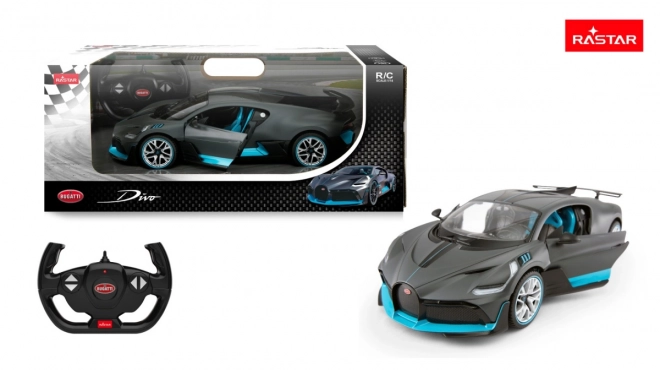 Model Bugatti Divo srebrni RASTAR 1:14 daljinski upravljani auto