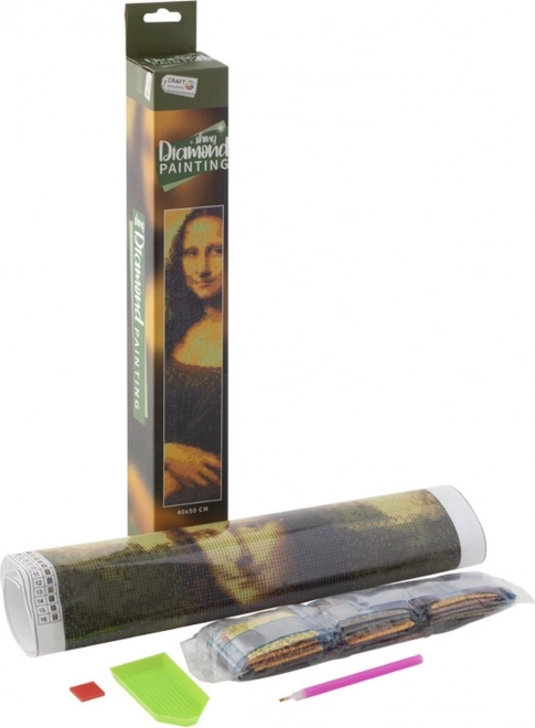 Set za slikanje dijamantima - Mona Lisa