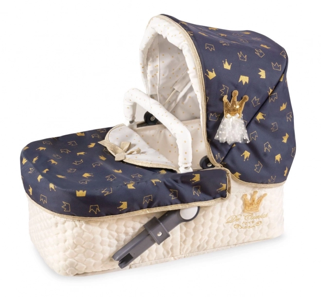 DeCuevas 80732 Kolica za lutke 3 u 1 XL s torbom Classic Gold 2020 - 81 cm