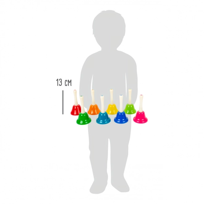 Small Foot Set zvončića za male glazbenike 8 kom
