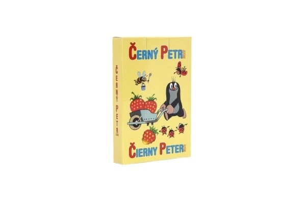 Crni Petar Krtek 4 - društvena igra - karte u papirnatoj kutiji 6x9cm