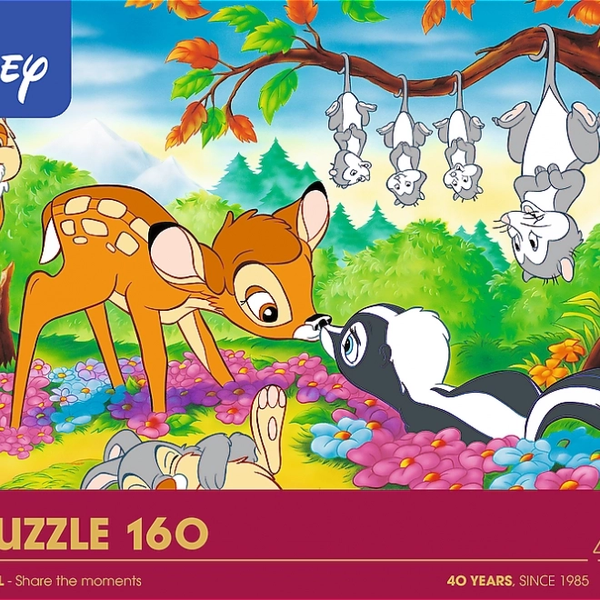 Puzzle Bambi i šumski prijatelji 160 dijelova