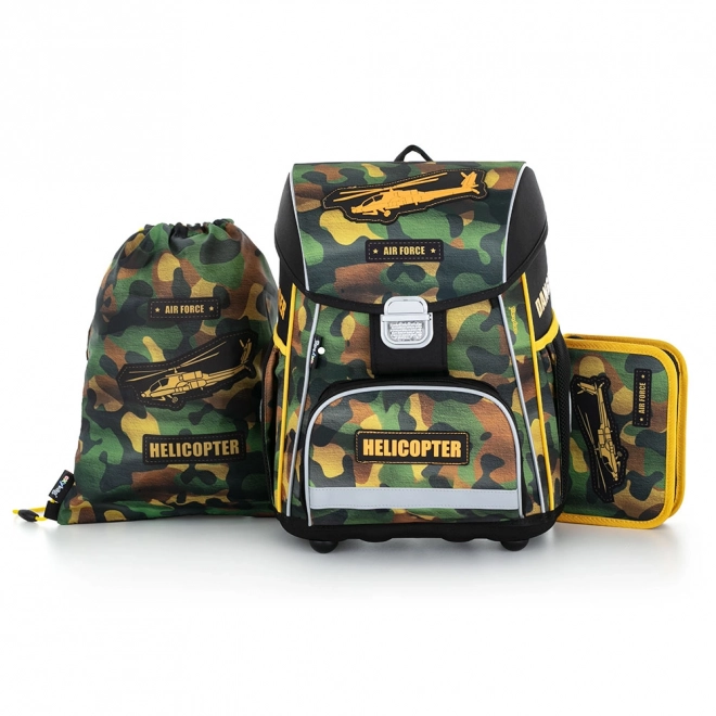 Školski set 3 kom PREMIUM Helikopter