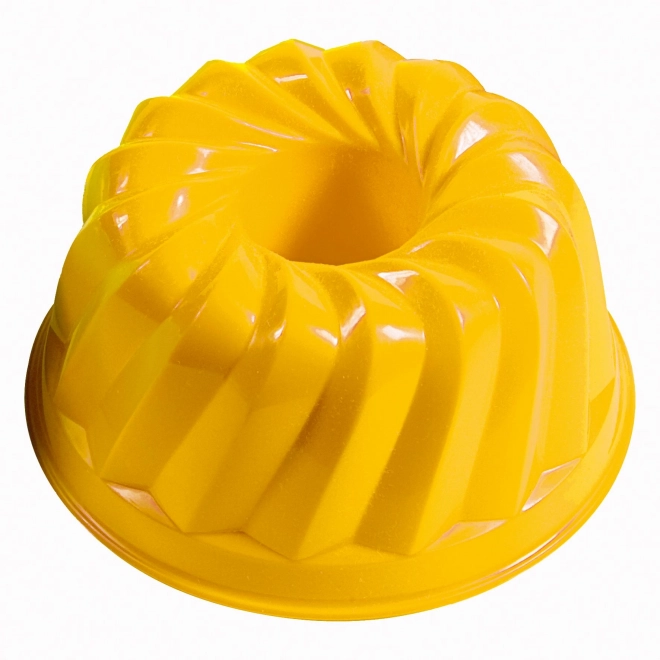 Androni kalup za pijesak torta promjer 12 cm – žuta