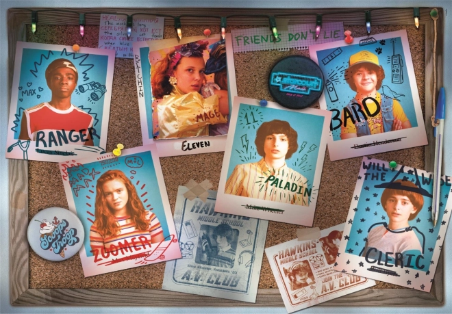 Puzzle 1000 dijelova Compact Stranger Things