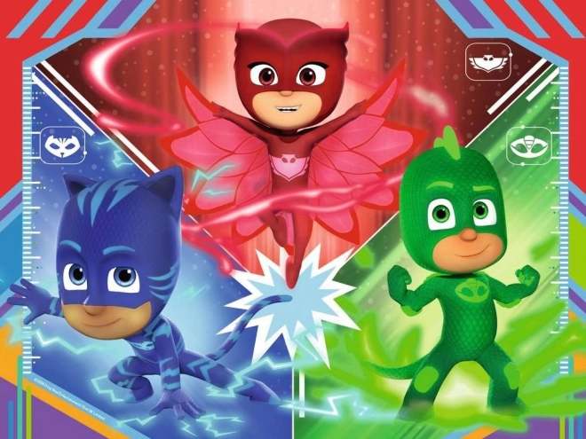 RAVENSBURGER Puzzle Pyžamasi 4u1 (12, 16, 20, 24 dijelova)