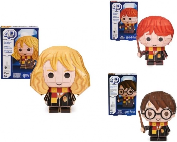 4D papirnate puzzle HARRY POTTER – likovi za sastavljanje