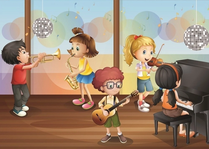 Puzzle dječji orkestar 100 dijelova