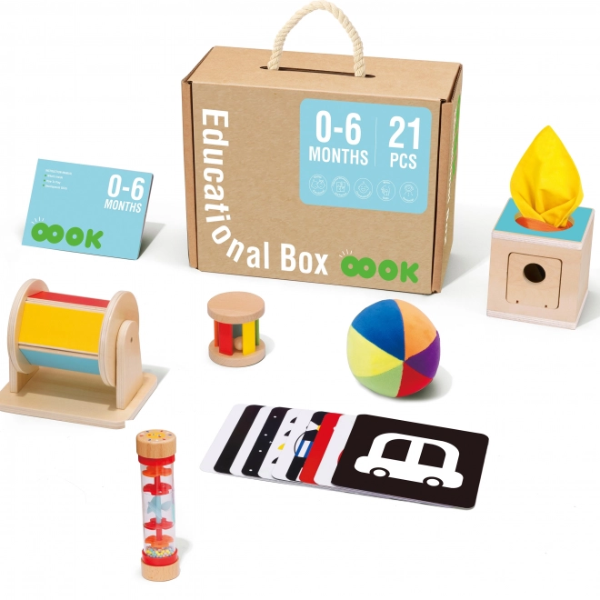 Edukativna kutija TOOKY TOY XXL Montessori 6v1