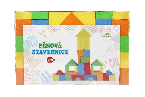 Šarena pjenasta konstrukcijska igračka za djecu